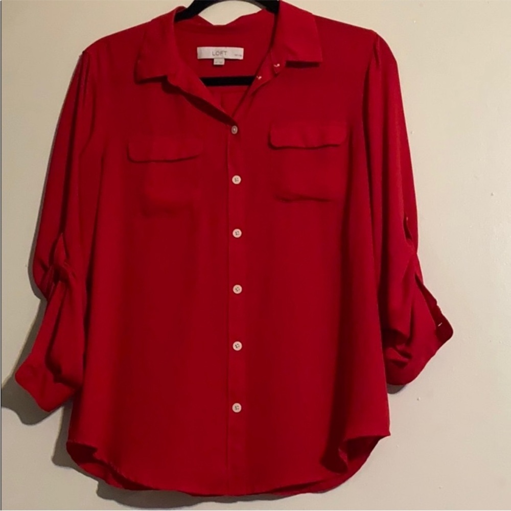 Loft button down shirt
